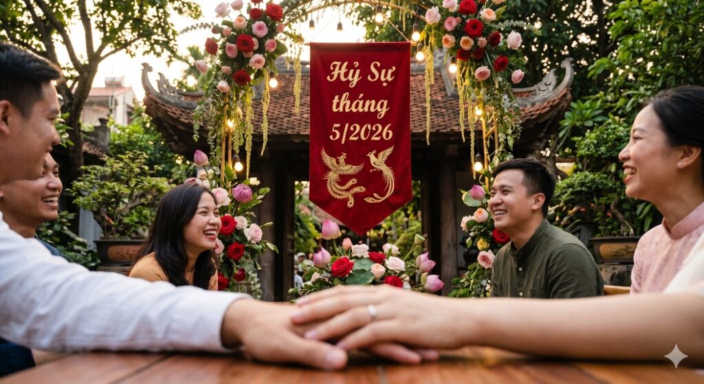 Hỷ Sự tháng 5/2026: Đâu là những ngày đại cát để cưới hỏi
