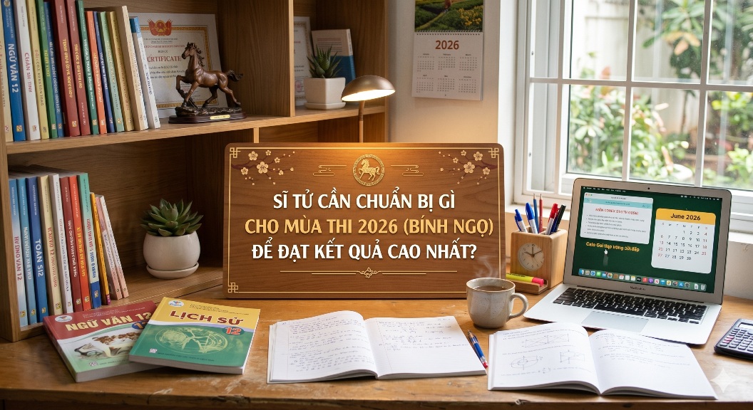 Sĩ Tử Cần Chuẩn Bị Gì Cho Mùa Thi 2026 (Bính Ngọ) Để Đạt Kết Quả Cao Nhất?