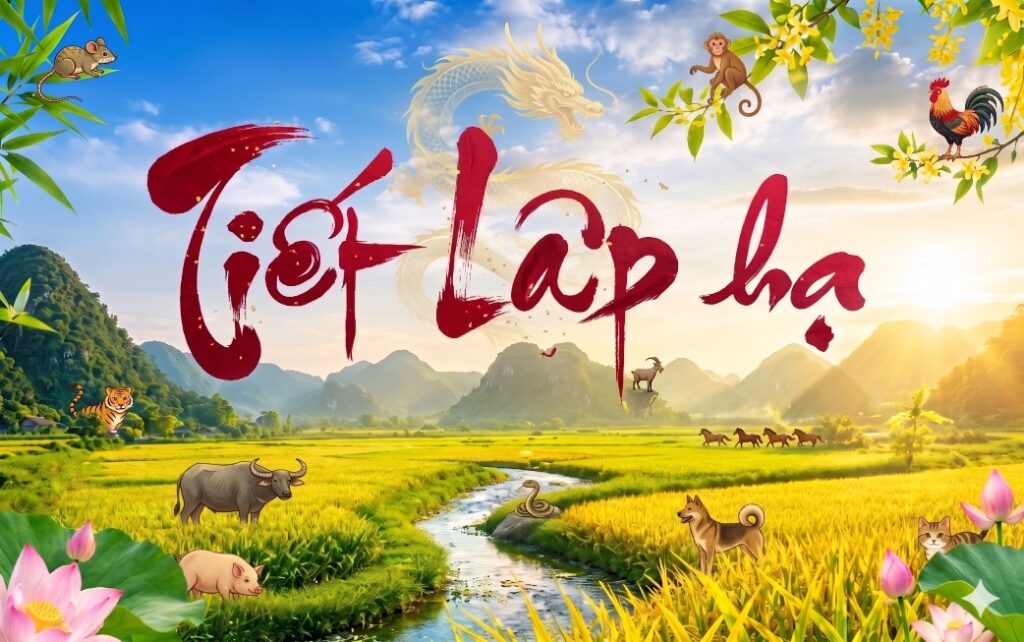 Vận trình 12 con giáp trong tiết Lập Hạ