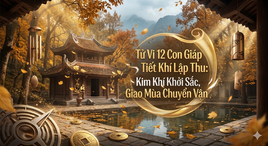 Tử Vi 12 Con Giáp Tiết Khí Lập Thu: Kim Khí Khởi Sắc, Giao Mùa Chuyển Vận