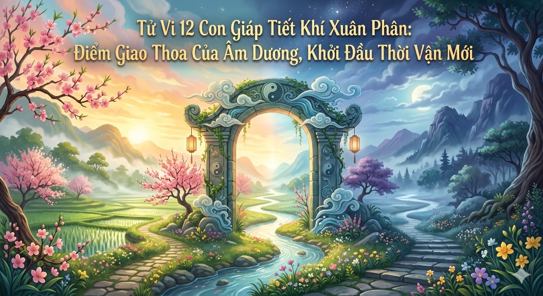 Tử Vi 12 Con Giáp Tiết Khí Xuân Phân: Điểm Giao Thoa Của Âm Dương, Khởi Đầu Thời Vận Mới