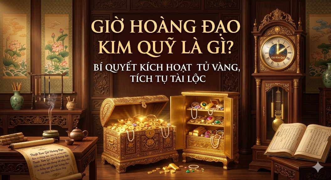 Giờ Hoàng Đạo Kim Quỹ: Bí Quyết Kích Hoạt Tủ Vàng, Tích Tụ Tài Lộc