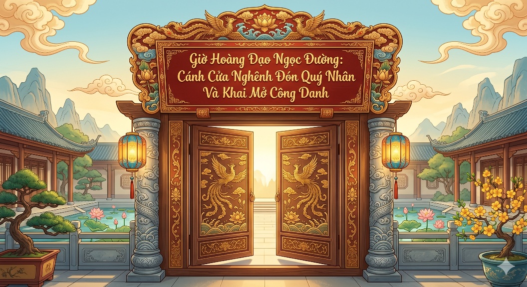 Giờ Hoàng Đạo Ngọc Đường: Cánh Cửa Nghênh Đón Quý Nhân Và Khai Mở Công Danh
