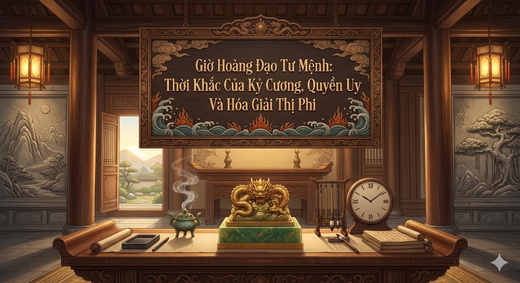 Giờ Hoàng Đạo Tư Mệnh: Thời Khắc Của Kỷ Cương, Quyền Uy Và Hóa Giải Thị Phi