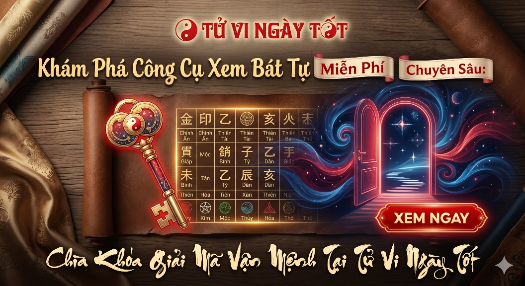 Khám Phá Công Cụ Xem Bát Tự Miễn Phí Chuyên Sâu: Chìa Khóa Giải Mã Vận Mệnh Tại Tử Vi Ngày Tốt