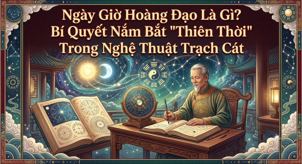 Ngày Giờ Hoàng Đạo Là Gì? Bí Quyết Nắm Bắt “Thiên Thời” Trong Nghệ Thuật Trạch Cát