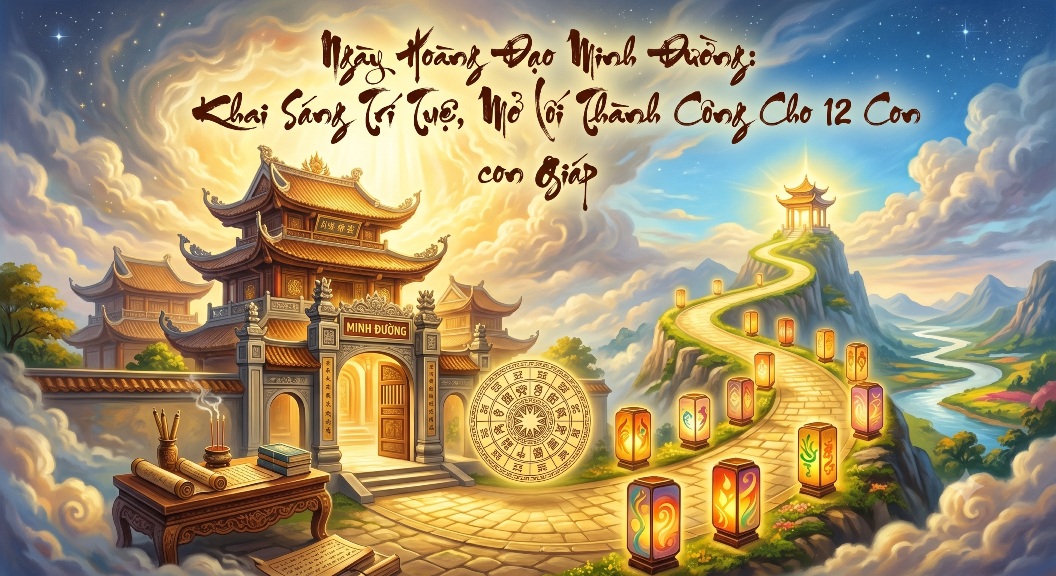 Ngày Hoàng Đạo Minh Đường: Khai Sáng Trí Tuệ, Mở Lối Thành Công Cho 12 Con Giáp