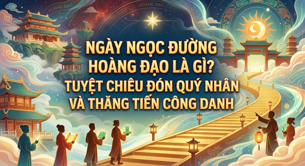 Ngày Ngọc Đường Hoàng Đạo Là Gì? Tuyệt Chiêu Đón Quý Nhân Và Thăng Tiến Công Danh