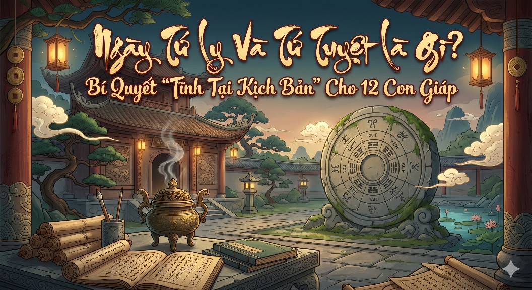 Ngày Tứ Ly Và Tứ Tuyệt Là Gì? Bí Quyết “Tĩnh Tại Kịch Bản” Cho 12 Con Giáp