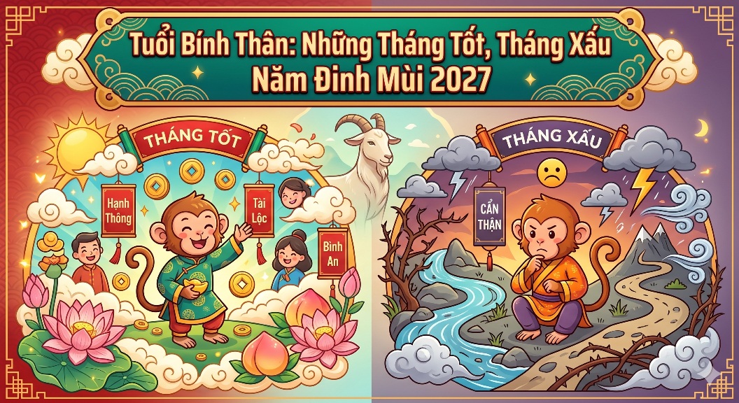 Tuổi Bính Thân: Những Tháng Tốt, Tháng Xấu Năm Đinh Mùi 2027