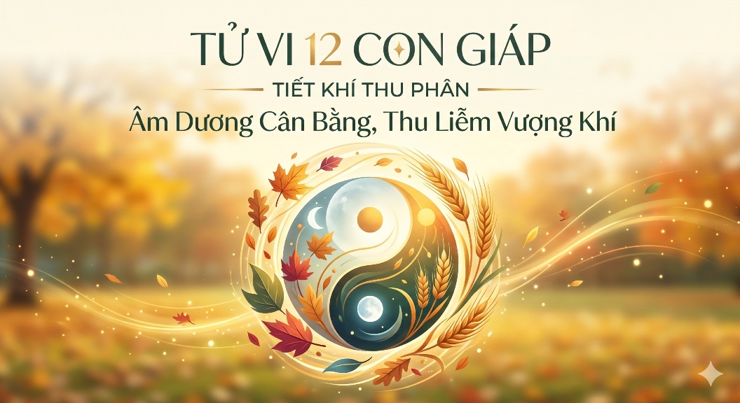 Tử Vi 12 Con Giáp Tiết Khí Thu Phân: Âm Dương Cân Bằng, Thu Liễm Vượng Khí